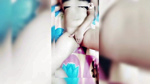Indian GF nude, legs spread touching herself in hardcore apartment scene