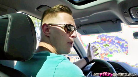 Stepuncle driving intensely in car POV, Nia Bleu adult fantasy thumbnail