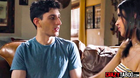 Kylie Rocket and Aften Opal in taboo setup for tight pussy pounding