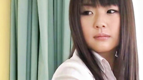 Tsubomi and Momiru as Asian college girls in forbidden lesbian love, fingering and pussy eating
