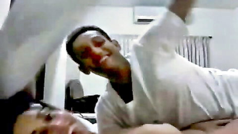 Pakistani bombshell in white shirt gets pounded on bed in hidden cam