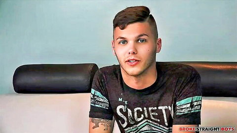 Gage Owens young hottie in solo tease, smiling closeup