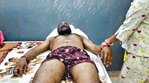 YourKajal teases bound man in steamy Indian BDSM session