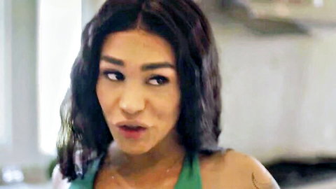 Chloe intense gaze in green top, dominant Asian beauty thumbnail