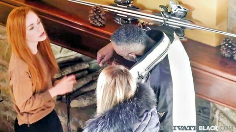 Katrin Tequila in steamy cabin threesome with anal BBC action