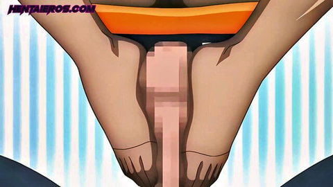 Hentai girl spreads legs for hardcore creampie penetration