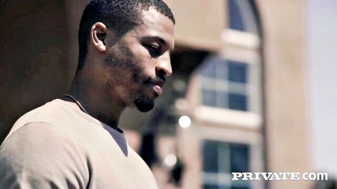 Handsome black stud in Jessica Ryan's interracial anal debut
