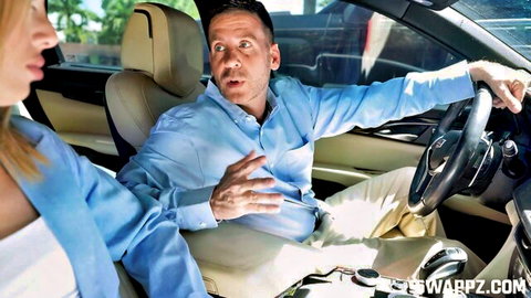 Sona Bella seduces boss in luxury car during twisted business deal