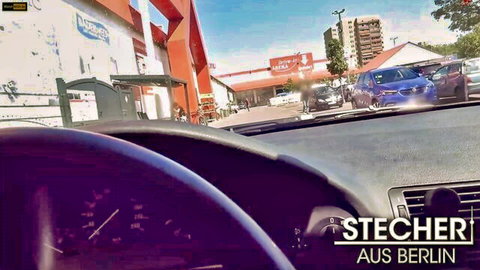 Stecher aus Berlin POV outdoor casting drive-by street view