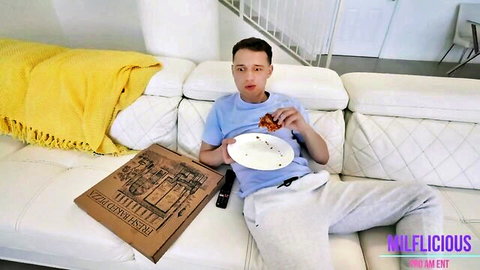 Alexa Payne Russian stepmom big boobs naughty family pizza fun