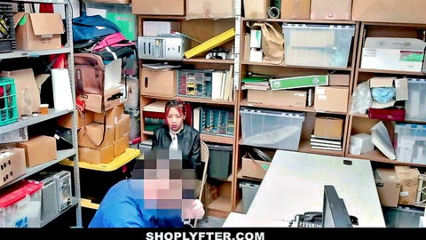 Christy Love & Kimberly Chi caught shoplifting, seduced by officer in office