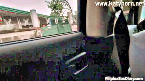 Jopay naughty Filipina babe in car, Asian sex diary preview