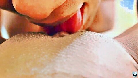 POV close-up Khalessi big clit licking orgasm