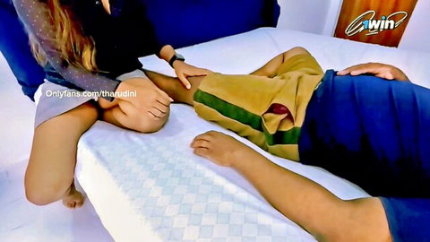 Sri Lankan Tharudini teases big natural cock in steamy amateur OnlyFans preview