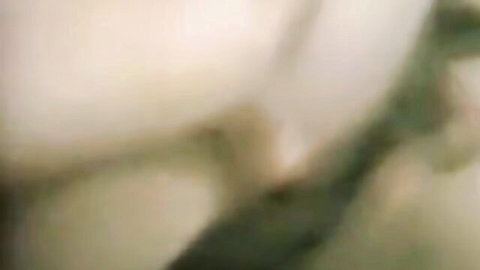 Blonde lesbian performs cunnilingus on petite white girl's wet pussy closeup