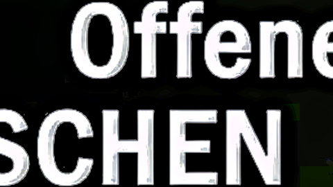 Offene Schenkel adult video thumbnail with bold title text, featuring hairy ass and big tits in hardcore action