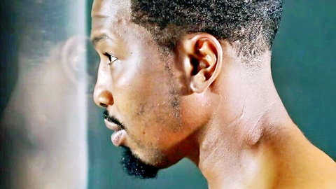 Handsome black man profile in Reagan Foxx BBC interracial video thumbnail
