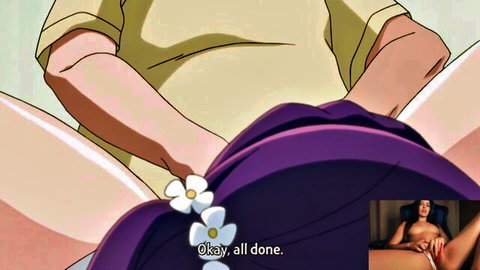 Ruse Tone stuffs her bra with huge cock in uncensored anime hentai