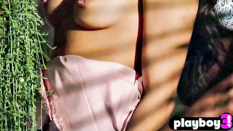 Jahla's small tits tease Fatima Kojima in steamy lesbian teen video