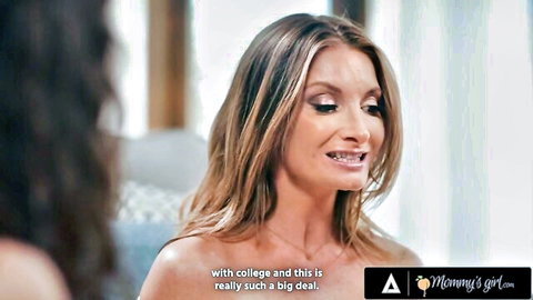 Silvia Saige kissing stepdaughter Liz Jordan in steamy CPR training