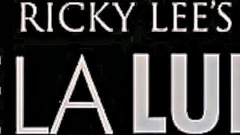 Ricky's Lulla stylized silver logo text on black background