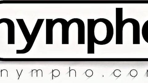 Nympho.com stylized logo for hardcore nympho porn videos