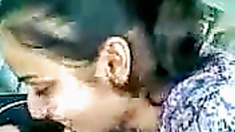South Asian girlfriend moans ecstatically in profile during intimate nipple sucking