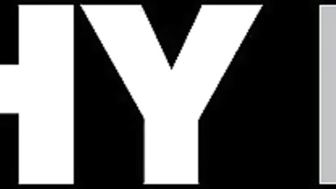 White bold HYPE graffiti-style text on black background