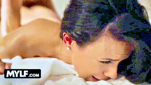 Coco Lovelock nude ecstasy on bed in Mylf taboo swap trailer