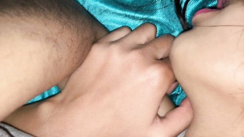 Horny Riya as Desi step-daughter-in-law gets breast groped in kinky family fun
