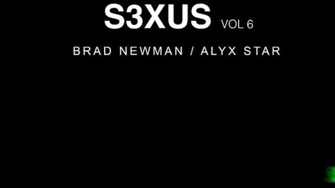 Alyx Star and Brad Newman in S3XUS Vol 6 adult video promo