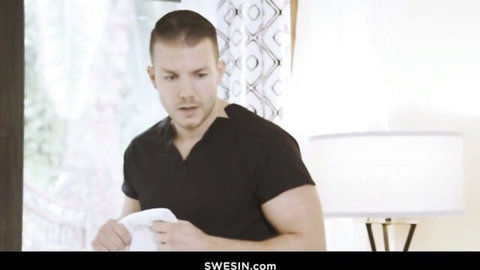 Codey Steele massages Cherie DeVille in steamy rubdown with spanking