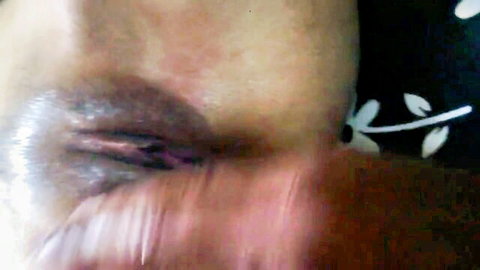 India's intense close-up face in ecstasy during oily rubdown sex