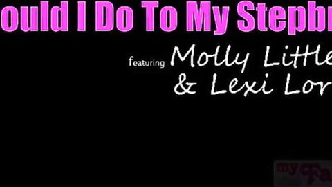 Molly Little & Lexi Lore in taboo stepbrother creampie doggy frenzy