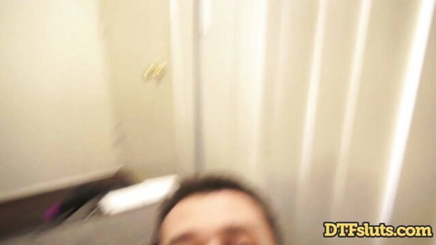 Alex Chance flaunts her natural big tits in steamy amateur home video