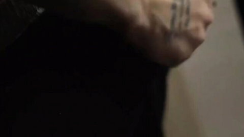 Sara Blonde gripping cock in steamy cheating handjob session
