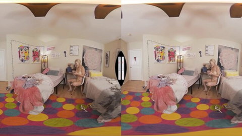 Jazlyn Ray, Anny Aurora, Lilly Bell nude VR threesome tease