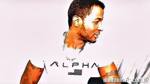 Rick Verissimo in white Alpha shirt, steamy interracial anal with Victor Jonan