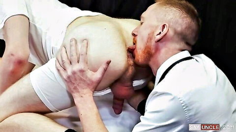 Brody Kayman rims Zacc Andrews' ass in hot gay roommate sex scene