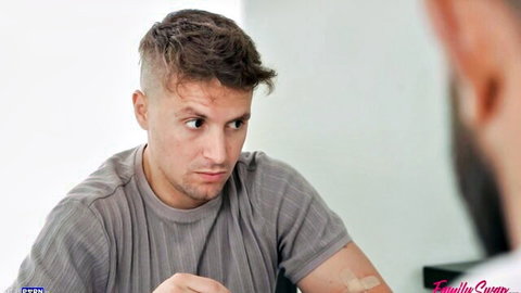 Stepdads in tense talk for Alexis Malone and Renee Rose family swap creampie