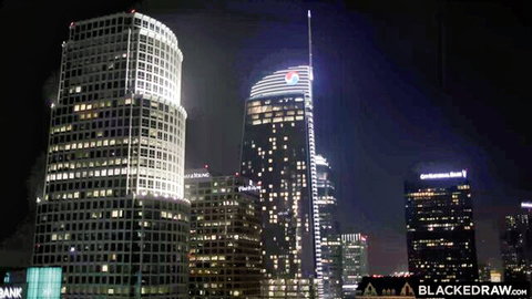 Delilah Day teases BBC neighbor in sultry LA skyline night scene