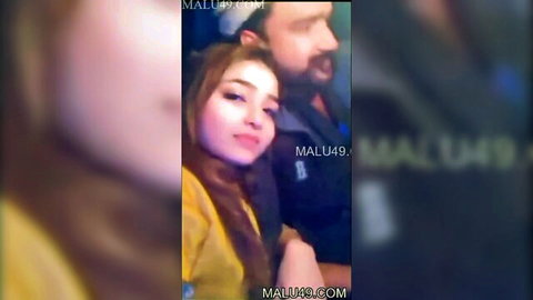 Busty Mallu beauty with lover in car, teasing smile before hot BJ ride