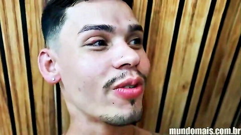 Perseu intense gaze in gay anal fucking thumbnail with Nicolas