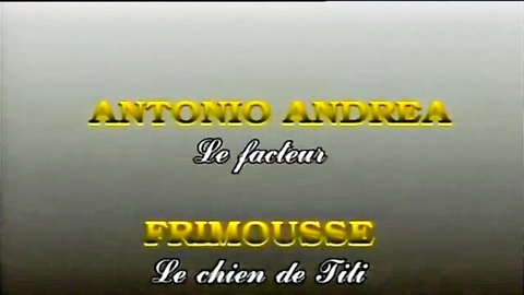 Antonio Andrearea as Le Facteur in French adult parody with Frimousseusse
