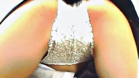 Sana's shaved pussy pounded in stockings, big ass up close