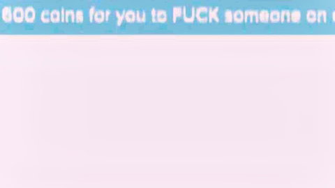 Cam site promo graphic offering 1000 coins to fuck someone on webcam