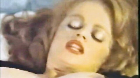 Seka in ecstasy, blonde hair, eyes closed in pleasure, Swedish Erotica classic