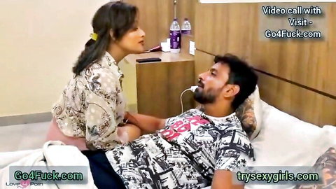 Beautiful Indian wife in intimate morning encounter with husband
