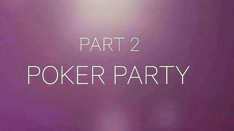 Poker Party Part 2 title screen on purple gradient background