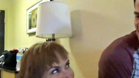 Smiling senior couple preview for hot swingers group action